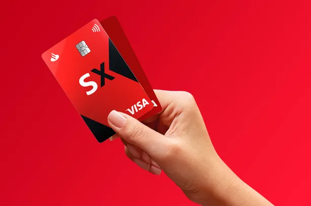 Solicite o Cartão de Crédito Santander SX pelo app Mobills e ganhe R$50 no Rappi