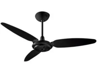 Ventilador de Teto Ventisol 9151002 3 Pás - 1 Velocidade Preto | R$120