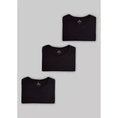 Kit Com 3 Camisetas Masculinas Básicas Hering