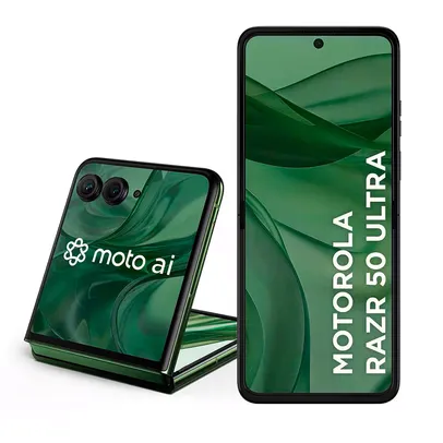 REEMBALADO: Motorola Razr 50 Ultra 5G 512GB 24GB RAM Boost - Forest Green