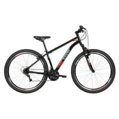 Bicicleta MTB Two Niner Aro 29 Parede Dupla - Susp Dianteira - Quadro Aço - 21 Velocidades - Preto | R$ 764