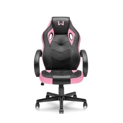 [AME R$384] Cadeira Gamer Warrior Tongea Rosa - GA192