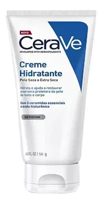 Creme Hidratante 50g Cerave Fragrância Sem perfume Tipo de embalagem Bisnaga