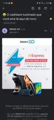 10% de cashback no Aliexpress com Ebanx Go