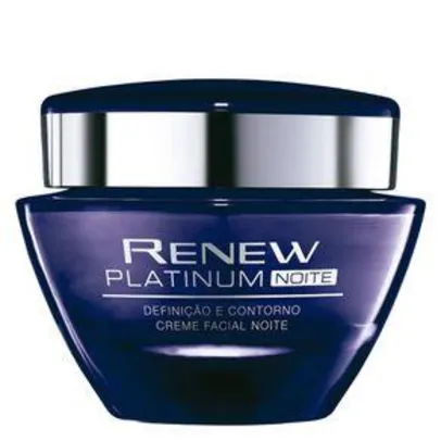 Creme Facial Renew Platinum FPS 30 - Noite - 50 g | R$59