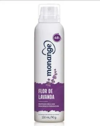 [PRIME] Desodorante Monange Flor De Lavanda Aero, 90g | R$ 5