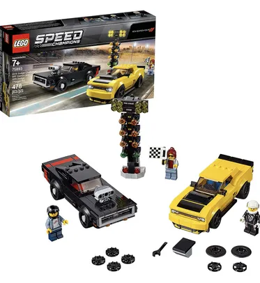Saindo por R$ 175,9: [PRIME] Lego Speed Champions 2018 Dodge Challenger SRT Demon e 1970 D 75893| R$176 | Pelando