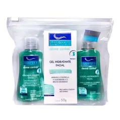 Kit Facial Nupill Derme Control Sabonete + Adstringente + Gel Hidratante | R$29