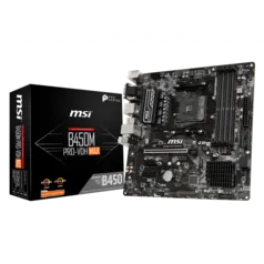 Placa Mãe MSI B450M PRO-VDH MAX, Chipset B450, AMD AM4, mATX, DDR4, B450M PRO-VDH MAX