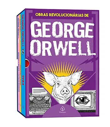 BOX - As obras revolucionárias de George Orwell - Box com 3 livros