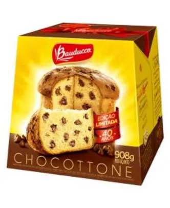 Retire Grátis - Chocottone Bauducco Gotas de Chocolate 908g - Edição Limitada