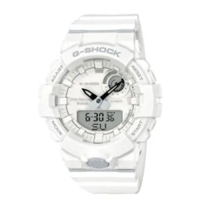 Relógio Bluetooth G-Shock GBA-800-7A - Branco