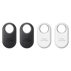 [VIP] Galaxy SmartTag2 Localizador (Pacote com 4 unidades) 2x Preto/2x Branco