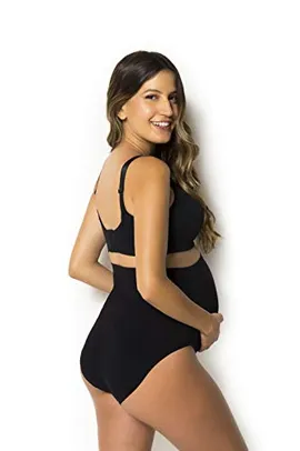 Calcinha F Maternidade, Trifil, Feminino, Preto, P