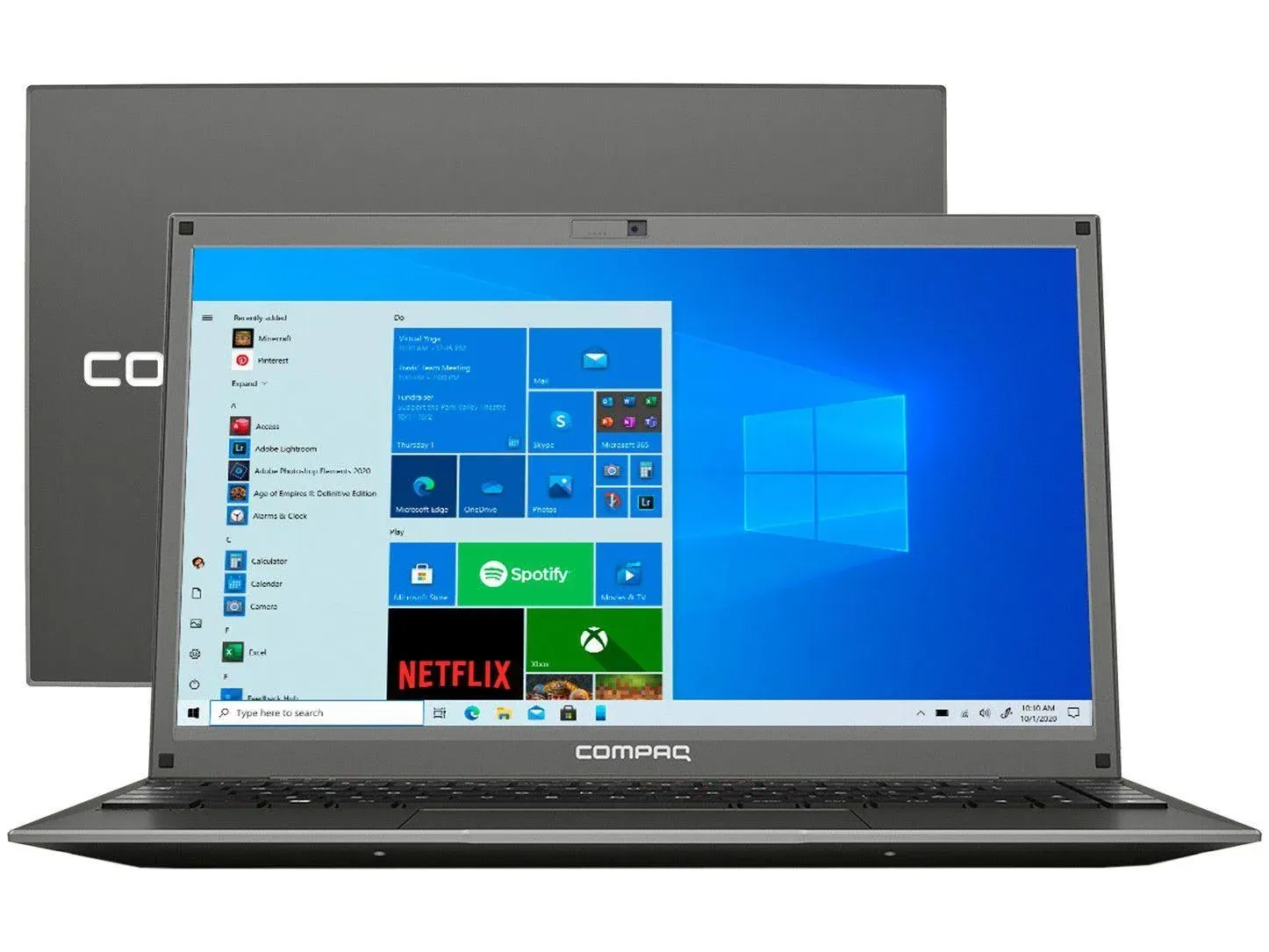 Imagem do produto Notebook Compaq Presario 450 Intel Core I5 Windows 10 Home 8GB 240GB Ssd 14" Cinza