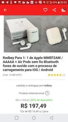 Apple MMEF2AM Air pods