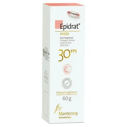 Hidratante Facial Epidrat Rosto FPS30 60g