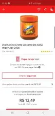 4 Ovomaltine Creme Crocante De Avelã Importado 260g