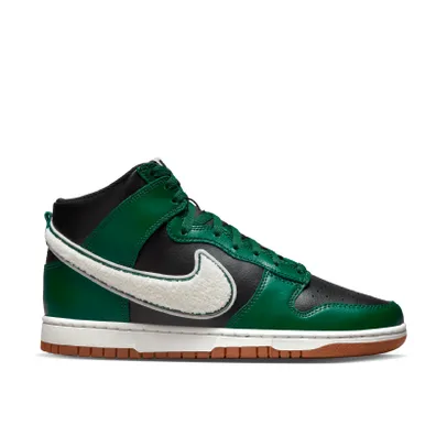 Tênis Nike Dunk Hi Retro Swoosh Preto/verde