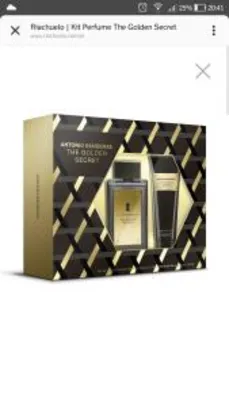 Kit Perfume The Golden Secret 100ml - Antonio Banderas