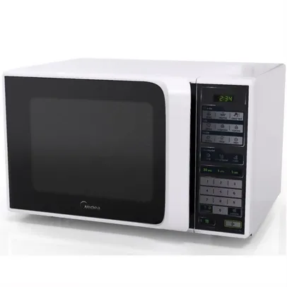 Forno Microondas Midea 31L 850W Branco e Preto mtrs Midea