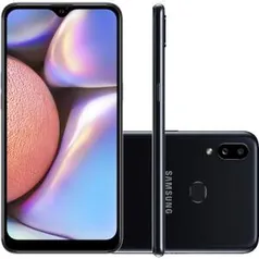 Smartphone Samsung Galaxy A10s 32GB 6.2" 2GB RAM Câmera Traseira Dupla 13MP 2MP Preto