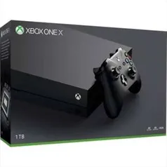 Console Xbox One X 1TB + Live 12 Meses - Preto - R$2449