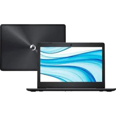 Notebook Positivo Stilo XCI3650 Intel Celeron Dual Core 4GB 500GB 14" Linux - Cinza - R$999