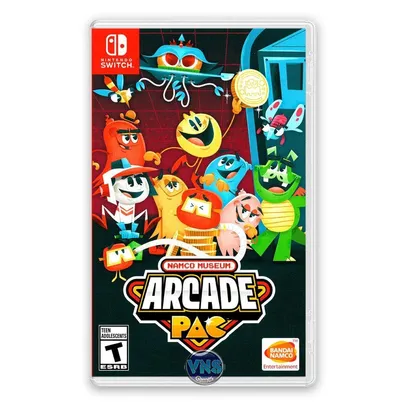 Game Namco Museum Arcade Pac Nintendo Switch