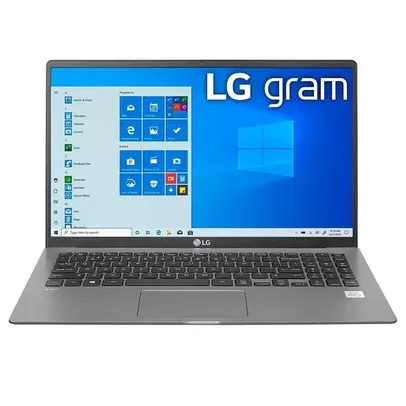 Notebook LG Gram Intel Core i5-1035G7, 8GB, 256GB SSD M.2 NVMe, 15.6 IPS FHD, Windows 10 Home, Cinza