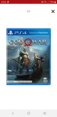 [1° Compra] God of War - PS4