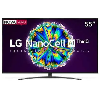 Smart TV 4K LG LED 55" NANO86| R$3166