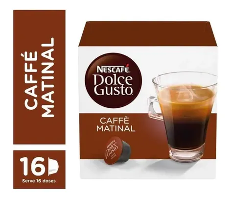 Café Em Cápsula Nescafé Dolce Gusto Caffè Matinal 16 Und