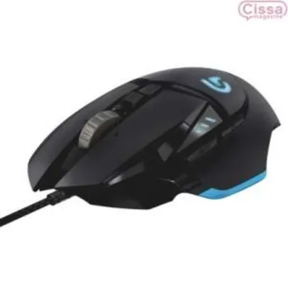 [CISSA MAGAZINE] Mouse Gamer Logitech Proteus Core G502 Preto Três perfis integrados, 11 Botões programáveis - R$270