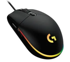 MOUSE GAMER LOGITECH G203 RGB 8000DPI 6 BOTOES PRETO | R$130