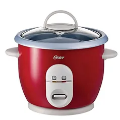 Panela Elétrica Oster, de Arroz Facile, 220V, Vermelho, 350W, CKSTRC4723