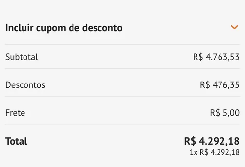 Imagen na descrição da promoção