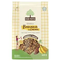 [PRIME DAY] Mãe Terra Granola Banana e Cacau 800g