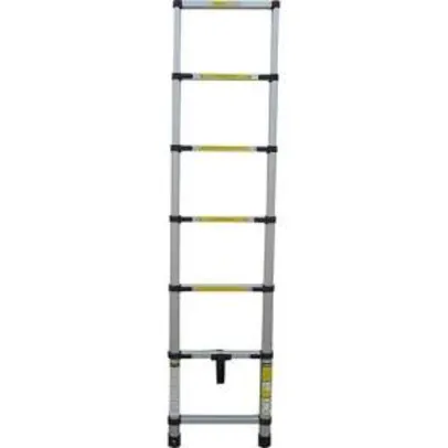 [AMERICANAS] Escada Telescópica em Alumínio 6 Degraus - Orb - R$50