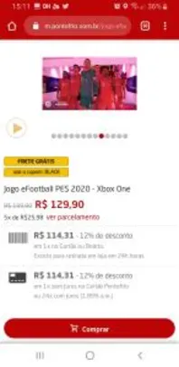 Jogo eFootball PES 2020 - Xbox One
