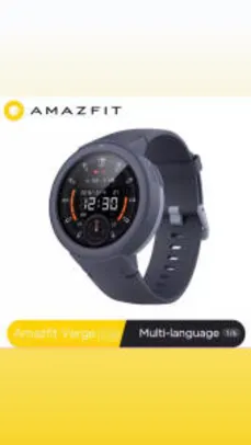 [1ª compra] Relógio Amazfit Verge lite GPS R$296