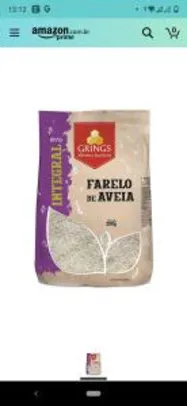 (Prime) Farelo de Aveia Grings 200G | R$3