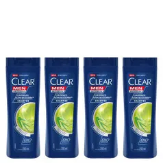 4  Shampoos Clear 200 ml  por R$ 31 + frete Grátis