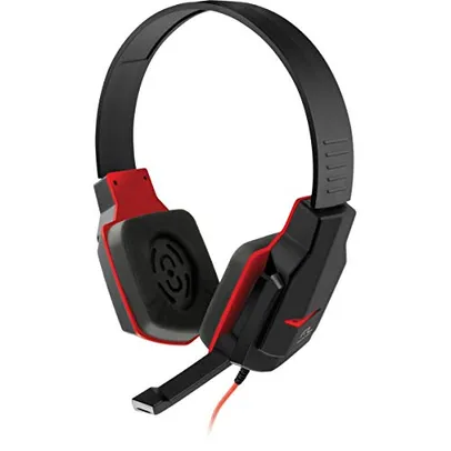 Headset Gamer P2 Preto/Vermelho Multilaser - PH073