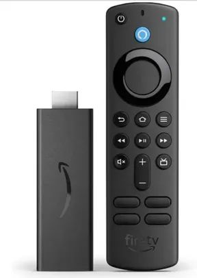 [REEMBALADO] Fire TV Stick Lite Amazon com Alexa e Controle Remoto Full HD - 2ª Geração