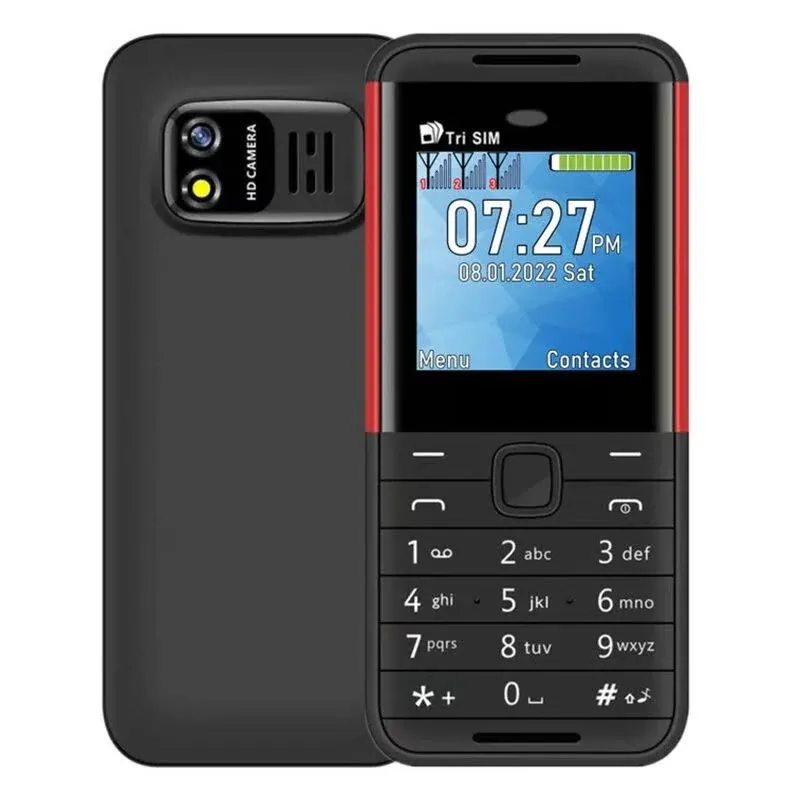 Product image BM5310 Mini 2g Gsm 1,33 Polegadas 3 Cartões Sim 3 Em Espera Rádio Fm Discagem Rápida Discador Bluetooth Gravador De Chamadas Automático Pequeno Telefo