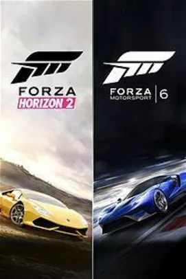 Bundle Forza 6 + Forza Horizon 2 promoção na LIVE - R$ 82