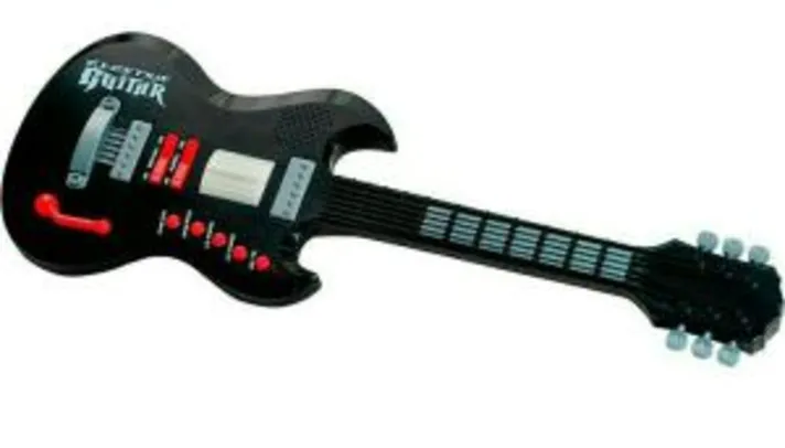 Super Guitarra Preta Brink+ - R$ 20