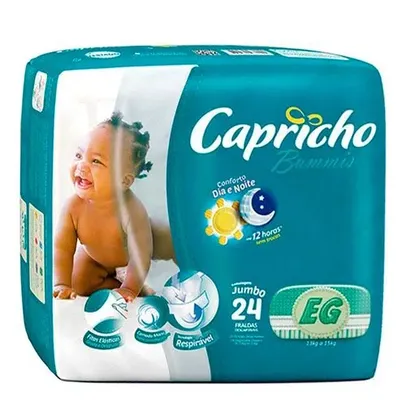 Fralda Capricho Bummies Jumbo XG 24 Unidades