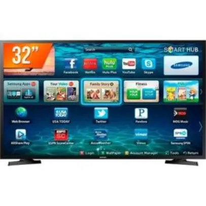 Smart TV LED 32 Samsung | R$892